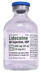 Xylocaine Injection, 1% Mdv, 50 Ml, EA Non-Returnable Sterile