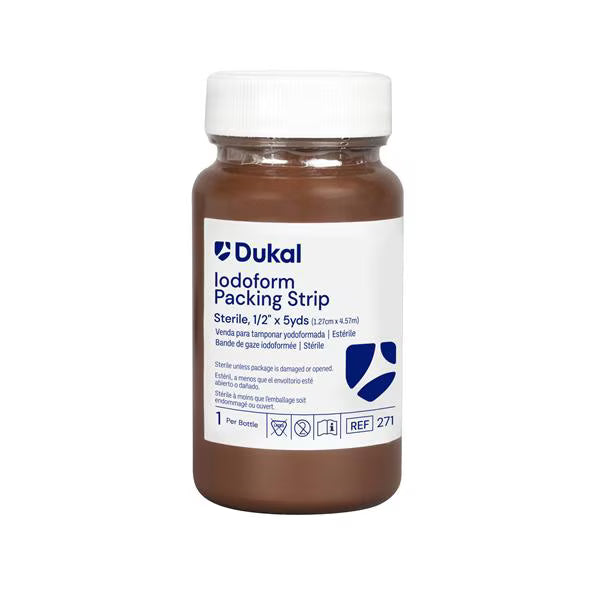 Iodoform Strip Packing 1/2"x5yd Sterile, EA