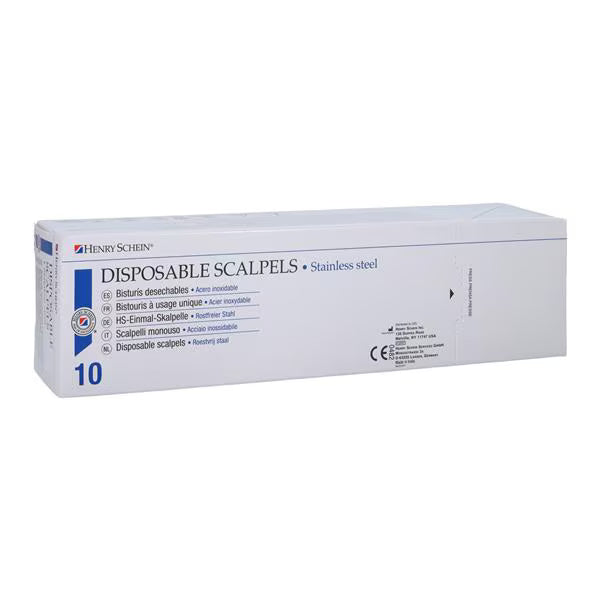 Scalpel Surgical #11 Sterile Disposable (10/BX)