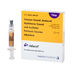 Adacel Tdap Injectable 0.5mL w/o Latex PFS 5/Pk