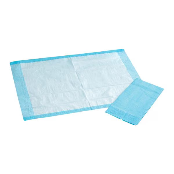Incontinence Underpad Unisex 30X30" Absorbent White/Blue 150/CS