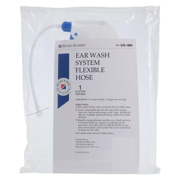 Ear Wash Kit Flexible Hose, EA