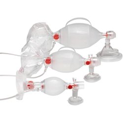 SPUR II Bag Valve Mask Resuscitator Adult Disposable, EA