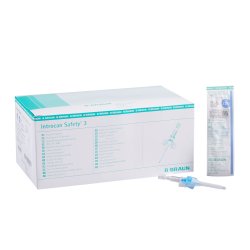 Introcan Safety 3 Closed Iv Catheter, 22G X 1", 50 Each/BX