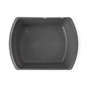 Rectangular Washbasin, 7.5 qt., Graphite, 10"L x 13.5"W x 4.75"H, EA