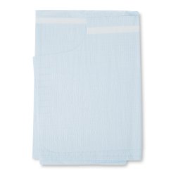 Exam Gown 30 In X 42 In Blue Medium / Large Disposable (50/CS)