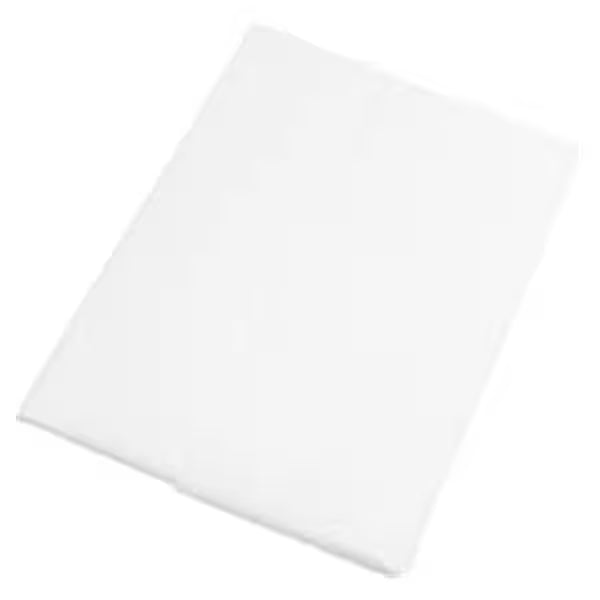 Patient Drape Sheet 2 Ply 40 In X 60 In Non Sterile Latex Free White Disposable 100/Case