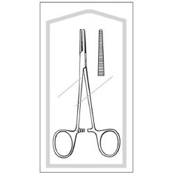Econo Halsted Mosquito Hemostat Forcep Straight 5" Stainless Steel Sterile Each