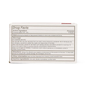 Povidone Iodine Prep Pads, Size M, 100 Each /BX