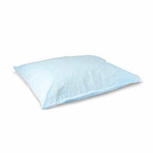 Disposable Tissue / Poly Pillowcase, 21" X 30", Blue, 100 Each / Case