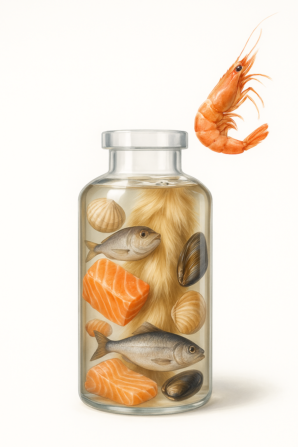 MIXED FISH , 1:10 w/v ,  5 mL Scratch, 5mL